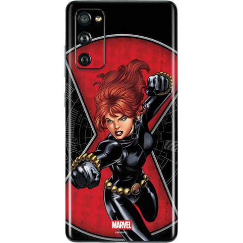 Marvel Black Widow Natasha Romanova Galaxy S20 Fan Edition Skin
